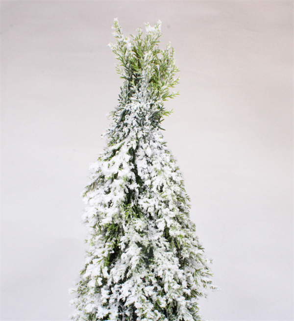 Green Christmas Decorations for Holiday Party Home Snow Finish.jpg